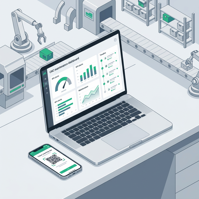 maint.works temiz dashboard ekranı